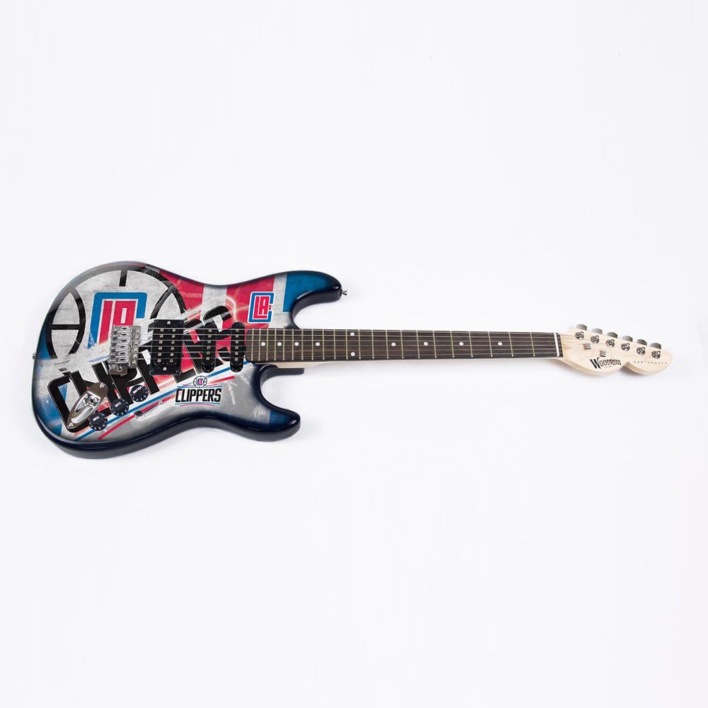 The Sports Vault NBA Los Angeles Clippers NorthEnder Guitar, 39