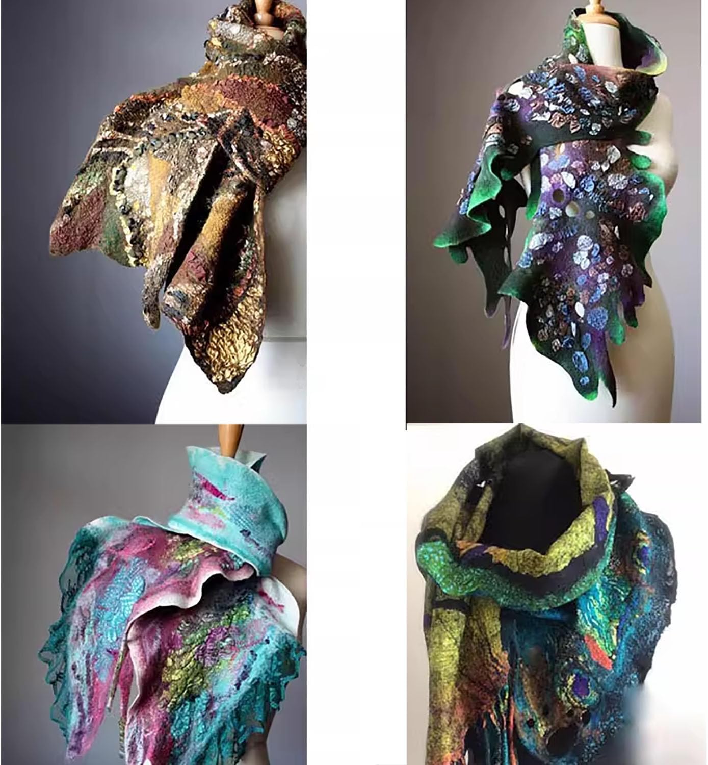 Wide Drum Carder, Manual Carding Machine, Wool Blending Board Carding Brush Set with Cleaning Brush, Awl, Adjustable Roller Gap& Tooth Pitch Can Be Set, Facilitate Carding for Artistic Creation