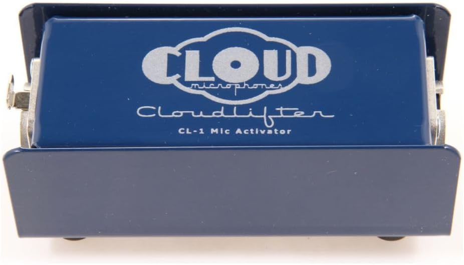 Cloud Microphones CL-1 Cloud lifter Mic Activator Bundle w/Pig Hog Cable & Liquid Audio Polishing Cloth 1-Channel Ultra-Clean Mic Preamp Gain