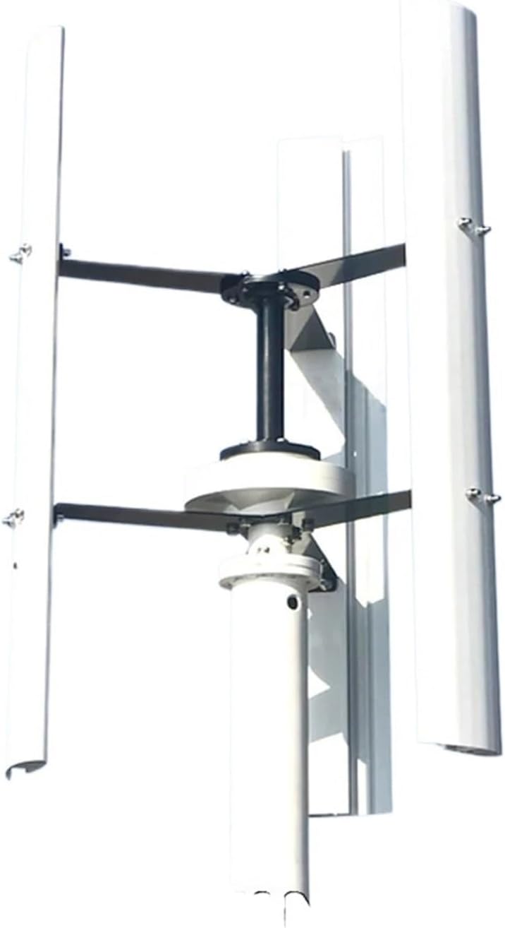 Wind Turbine Generator Kit, 800W 12V 24V 48V Vertical Wind Power Turbine Generator for Home Garden Free Energy Windmill for Hybrid Solar Wind System(24V_800W)