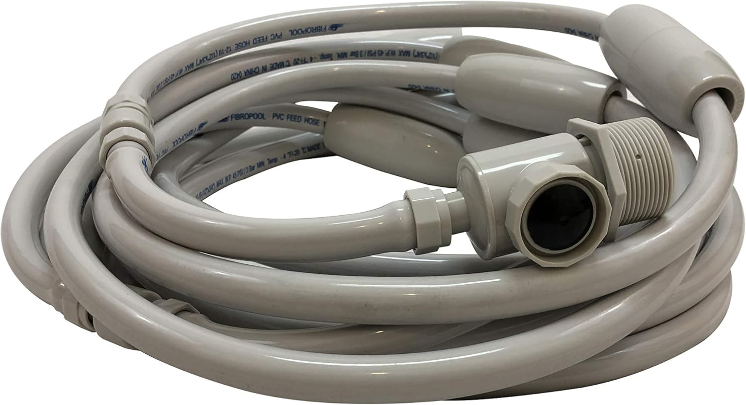 Fibropool Polaris Complete Feed Hose With Floats, Swivel and Wall Fittings (32 feet, fits Polaris 180/280/380) (Complete Kit)