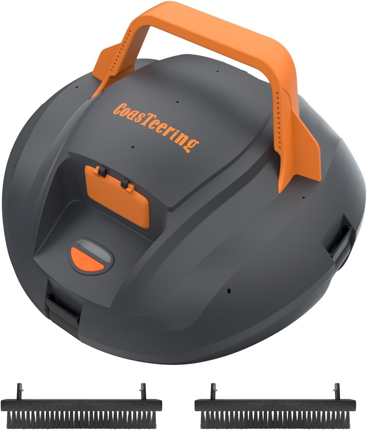 Pool Vacuum Robot with Brushes (2 Pack), Cordless Robotic Pool Cleaner with 100 Mins Runtime, Powerful Suction, Ideal for Above Ground Pools