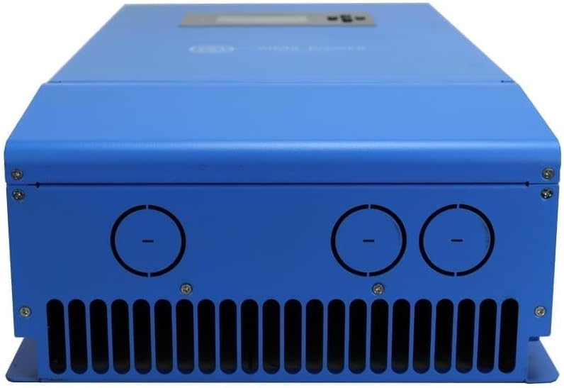 Aims Power SCC60AMPPT 60 Amp MPPT Solar Charge Controller, 12, 24, 36 and 48 Volt Solar Systems; 4 Stage Charging; Battery Type Selector; Stackable; Over Temp Protection