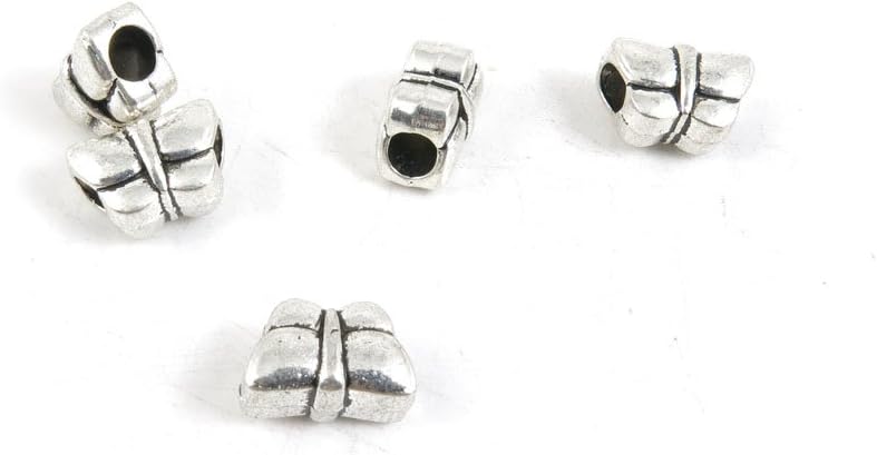 470 Pieces Antique Silver Tone Jewelry Making Charms Findings Fashion Wholesale Supplies Pendant Lots Bulk Supply L6DE8F Butterfly Loose Beads
