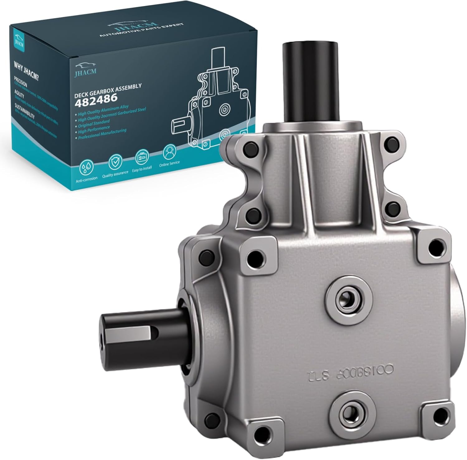 Deck Gearbox Assembly Compatible with Scag Turf Tiger Tiger Replace 482486, 481516