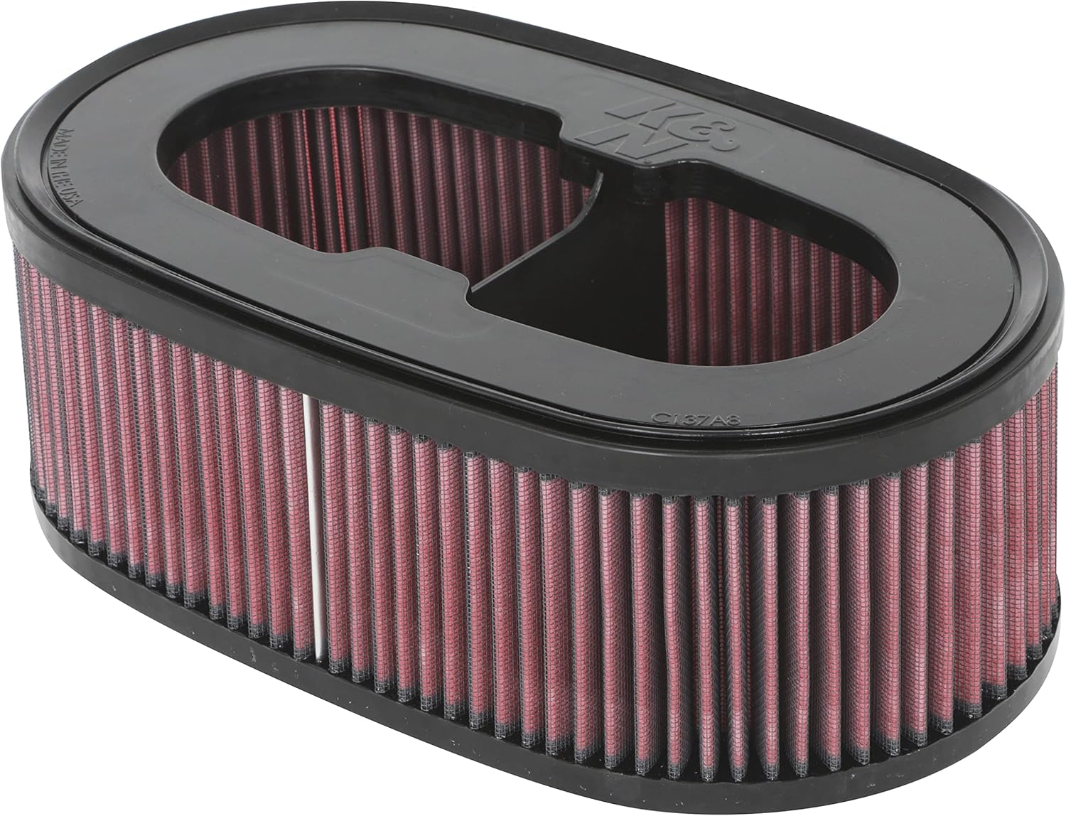 K&N Engine Air Filter: Increase Power & Acceleration, Washable, Premium, Replacement Car Air Filter: Compatible with 2020-2021 CHEVROLET Corvette, E-0636