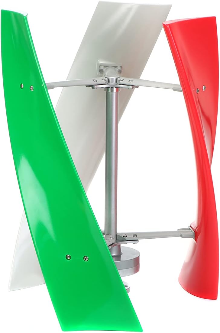 9000W Vertical AXIS Permanent Maglev Wind Turbine Generator with Hybrid MPPT Controller,48v