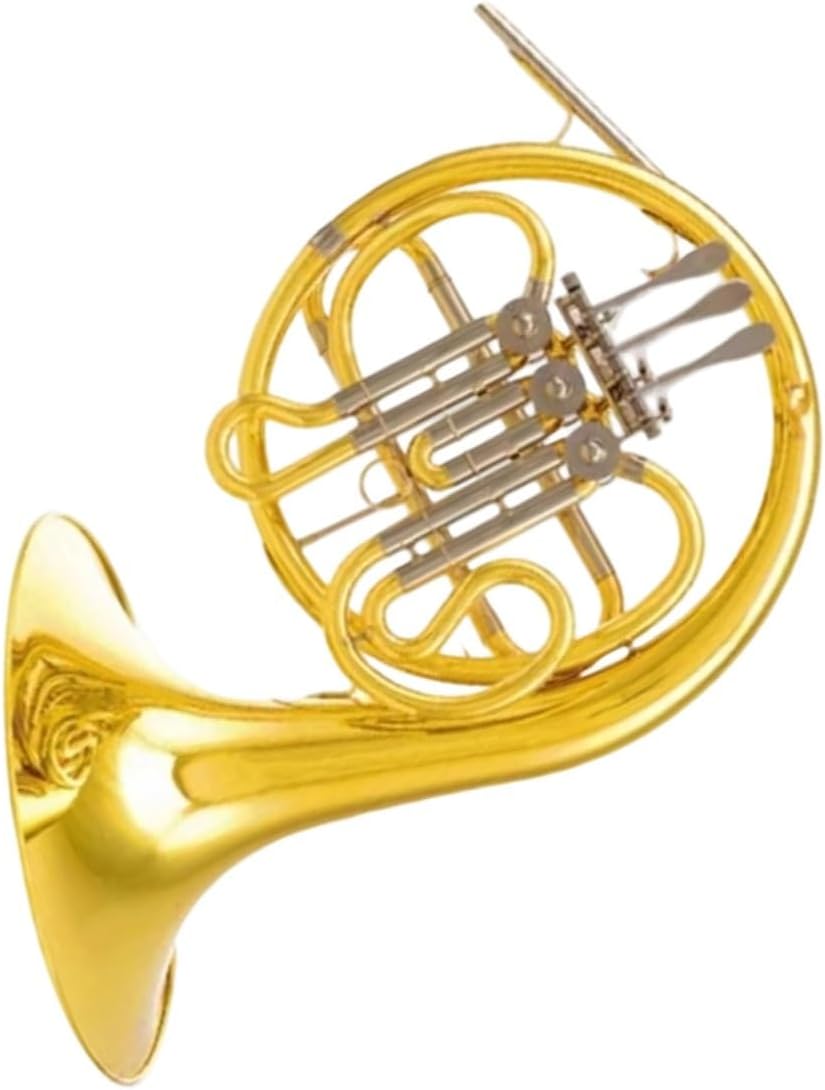 4 Key French Horn French Horn B Flat Four Key Three Single Row Double Transposition Equal Pitch Wind Instrument(3)