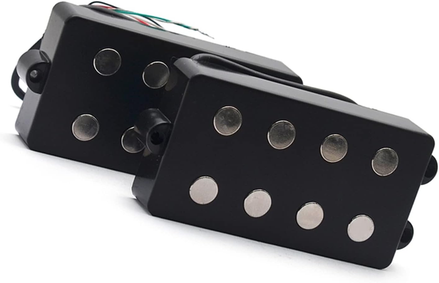 Open Type Bass Guitar Pickup 4 String Double Coil Humbucker Ceramic Magnet Pickup Set for Bass Guitar Accessories Electric Guitar Pickups Set