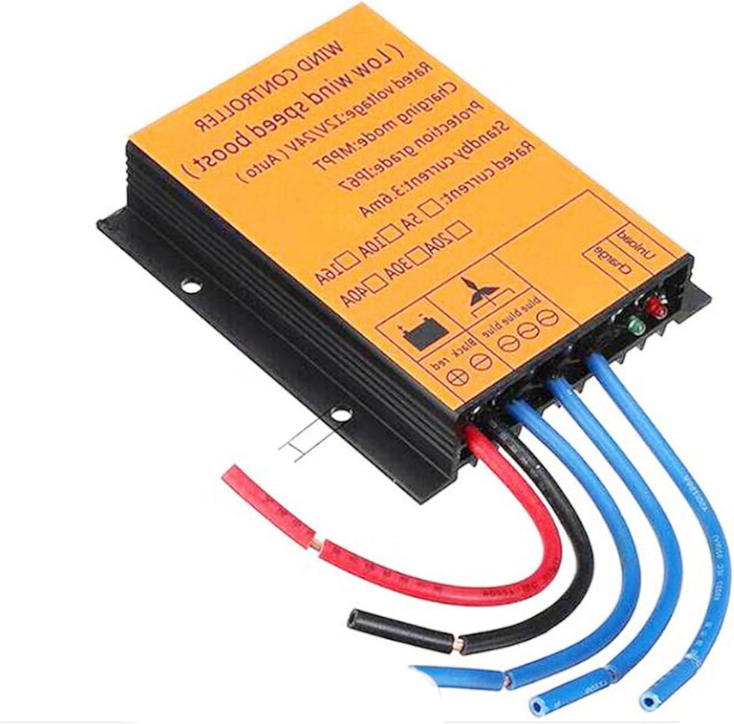 48V 600W 800W Wind Turbine Regulator IP67 Waterproof Wind Power Output DC/AC Voltage Wind Power Controller