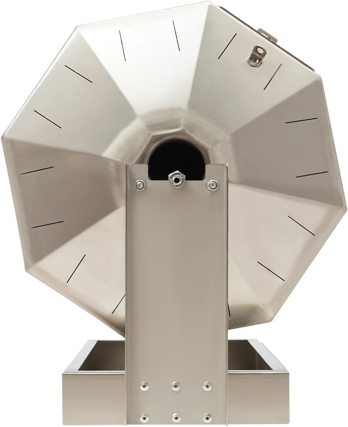 14W Commercial Coffee Bean Roaster, DC12V 14.5L Automatic Rotating Drum Roaster Adjustable Speed Stainless Steel Roasting Machine for Home Coffee Shops Restaurants