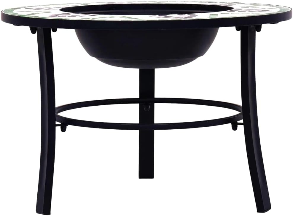 CHARMMA Mosaic Fire Pit Green 26.8