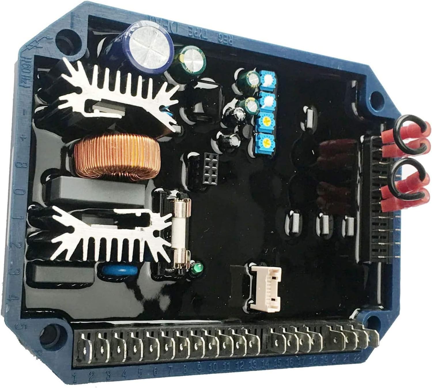 KRRK-parts DER1 AVR Voltage Regulator Compatible for Mecc Alte Generator Genset