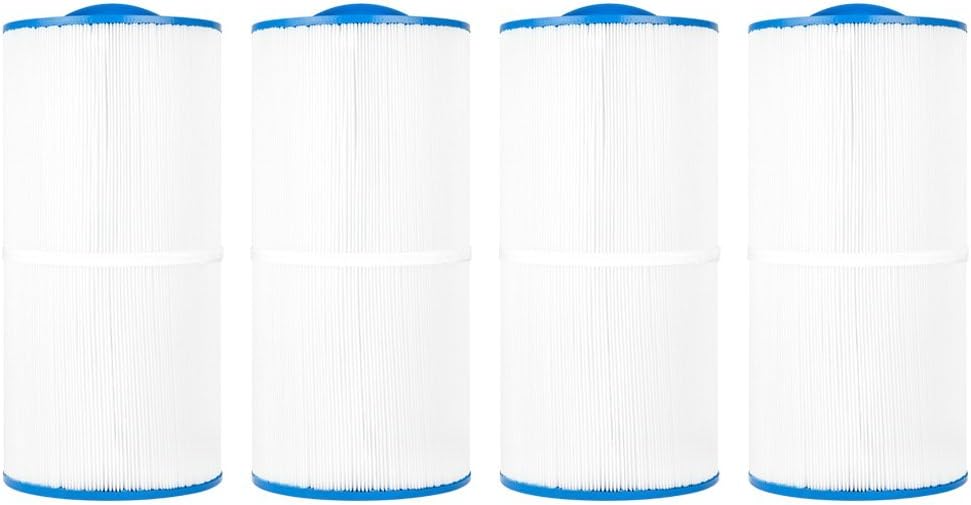 Clear Choice Pool Spa Filter 7.00 Dia x 14.75 in Cartridge Replacement for Caldera 1019301 Baleen AK-60032, [4-Pack]
