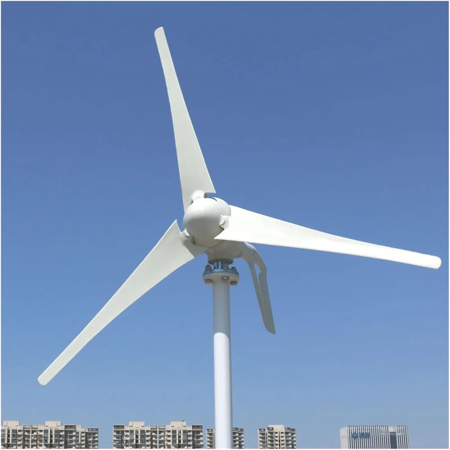 5000W 3000W Wind Turbine Generator Kit, Horizontal Wind Turbine Generator Powerful 12V 24V 48V Homeuse Windmill Industrial Energy(3blades,12V_7000W)
