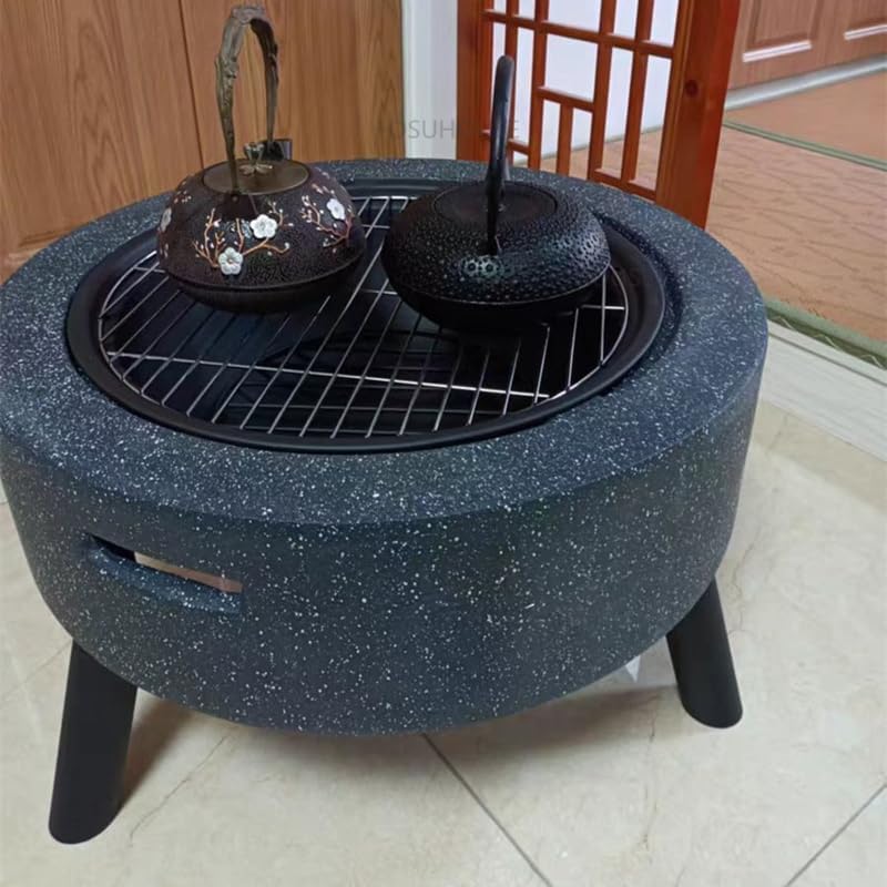 Outdoor Fireplaces Outdoor Courtyard BBQ Grill Heating Modern Iron Fire Pit for Heaters Braziers Round Brazier Fire Pits