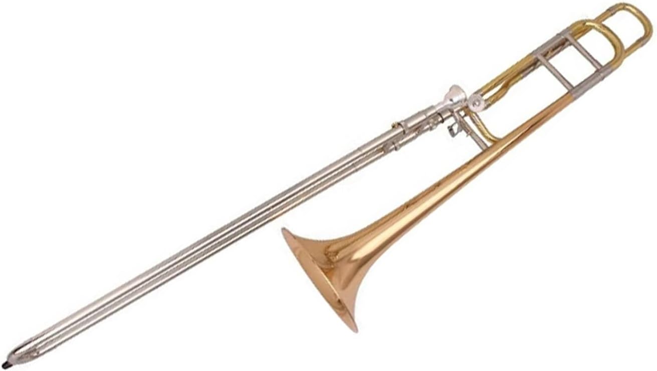 Adult Trombone Instrument B Flat Lacquered Brass Instrument For Professional Performance(3)