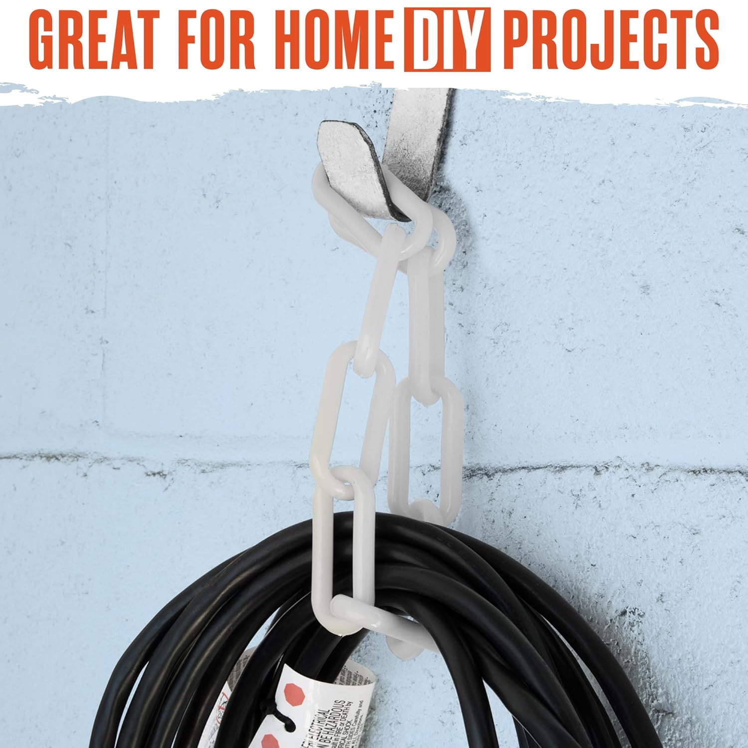 Houseables Plastic Chain, Safety Barrier, 2