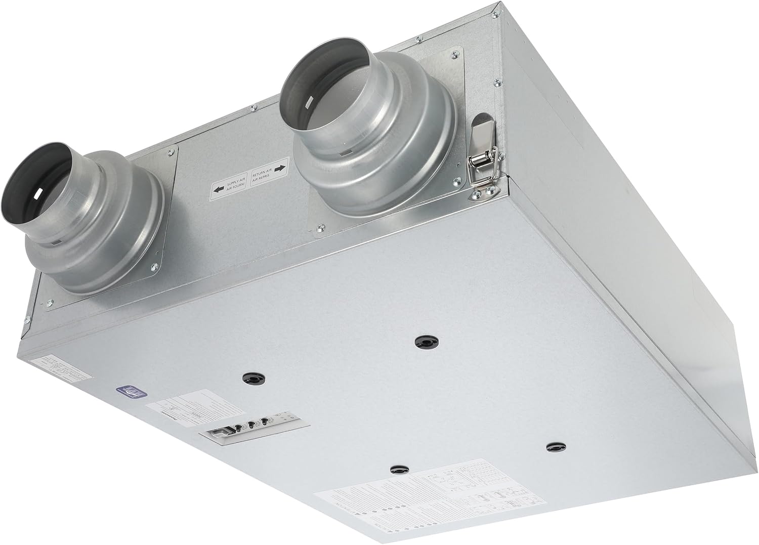 Panasonic Intelli-Balance 100 Energy Recovery Ventilator (ERV), 30-100 CFM, Standard Plug-In, Cold Climate, FV-10VEC2