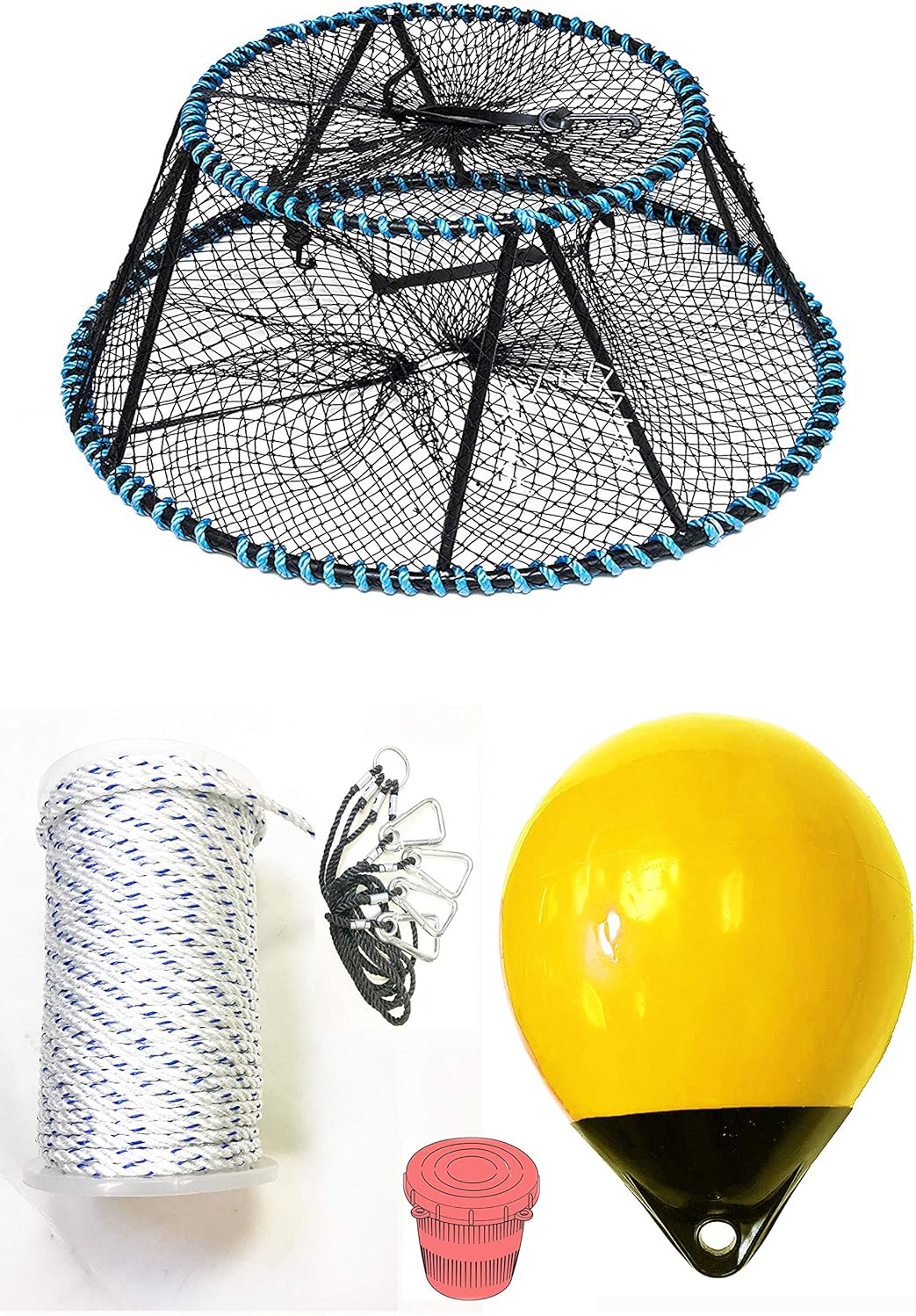 KUFA Sports Vinyl Coated Tower Style Prawn Trap(30