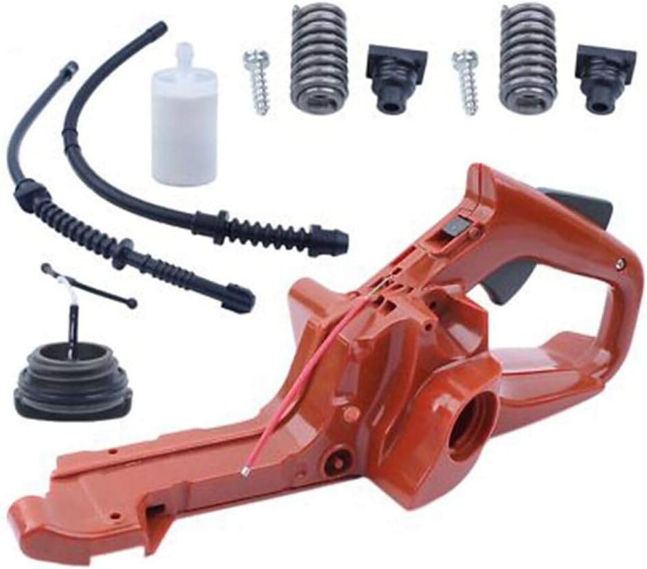 Fuel Tank Assembly Fit for-Husqvarna 445 450 445E/450E Chainsaw Rear Handle Part Set