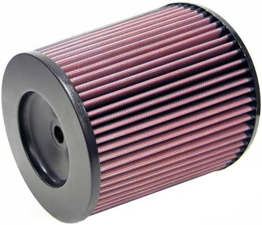 K&N High-Flow Original Lifetime Universal Clamp-On Air Filter: High Performance, Premium, Washable: Flange Diameter: 4.5 In, Filter Height: 8 In, Flange Length: 1.375 In, Shape: Round Tapered, RC-5142