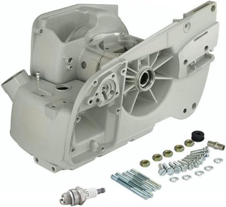 Crankcase Fuel Housing Cover Fit for MS070 090 Gasoline Chainsaw Spare Parts