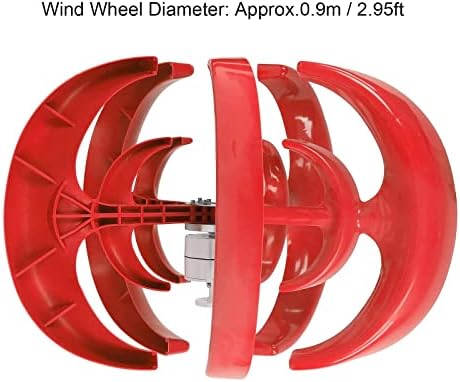 10000W Vertical Wind Turbine Generator Kit - Silent 3-Blade Wind Power System for Home & Chalet - Efficient 220V Motor for Maximum Energy Output