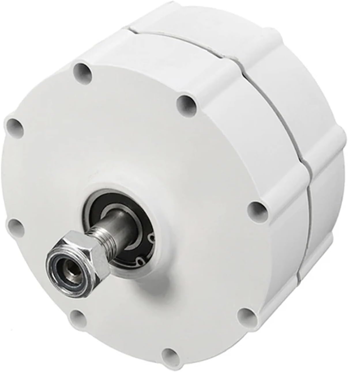 Wind Turbines, 5000W 12V 24V 48V arless Permanent Magnet 5KW Electric nerators Alternator for Windmill Dynamo Motor Wind Turbine nerator(WB,Double Shaft_12V_5KW)