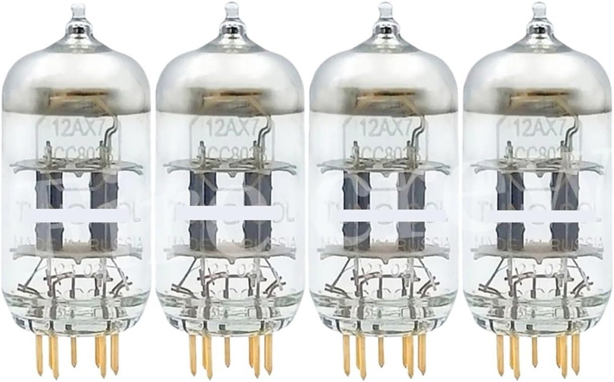 12AX7 ECC803S Vacuum Tube HiFi Audio Tube Amplifier(4pcs Matched Quad)