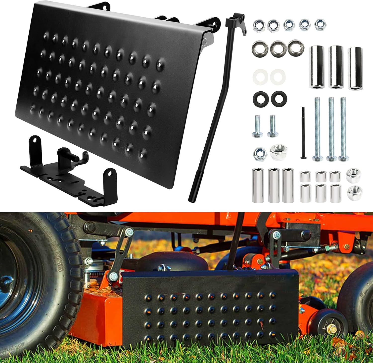 ACS6000ULS,088-6003-00 Mower Chute Blocker Fit for Most Zero Turn Mowers, Advanced Chute Blocker System ZT Toro Mowers Discharge Shield Part Number 088-6003-00,ACS6000ULS,088600300