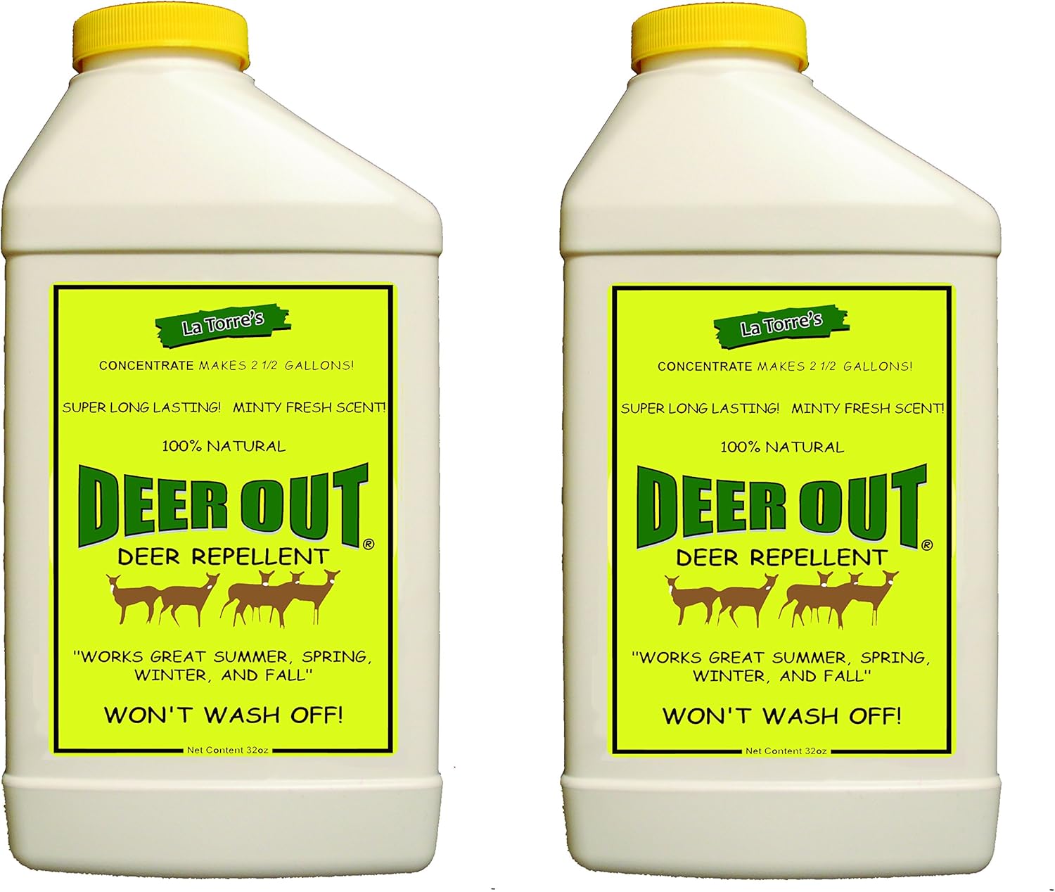 Deer Out 32oz Concentrate Deer Repellent (Pack of 2)