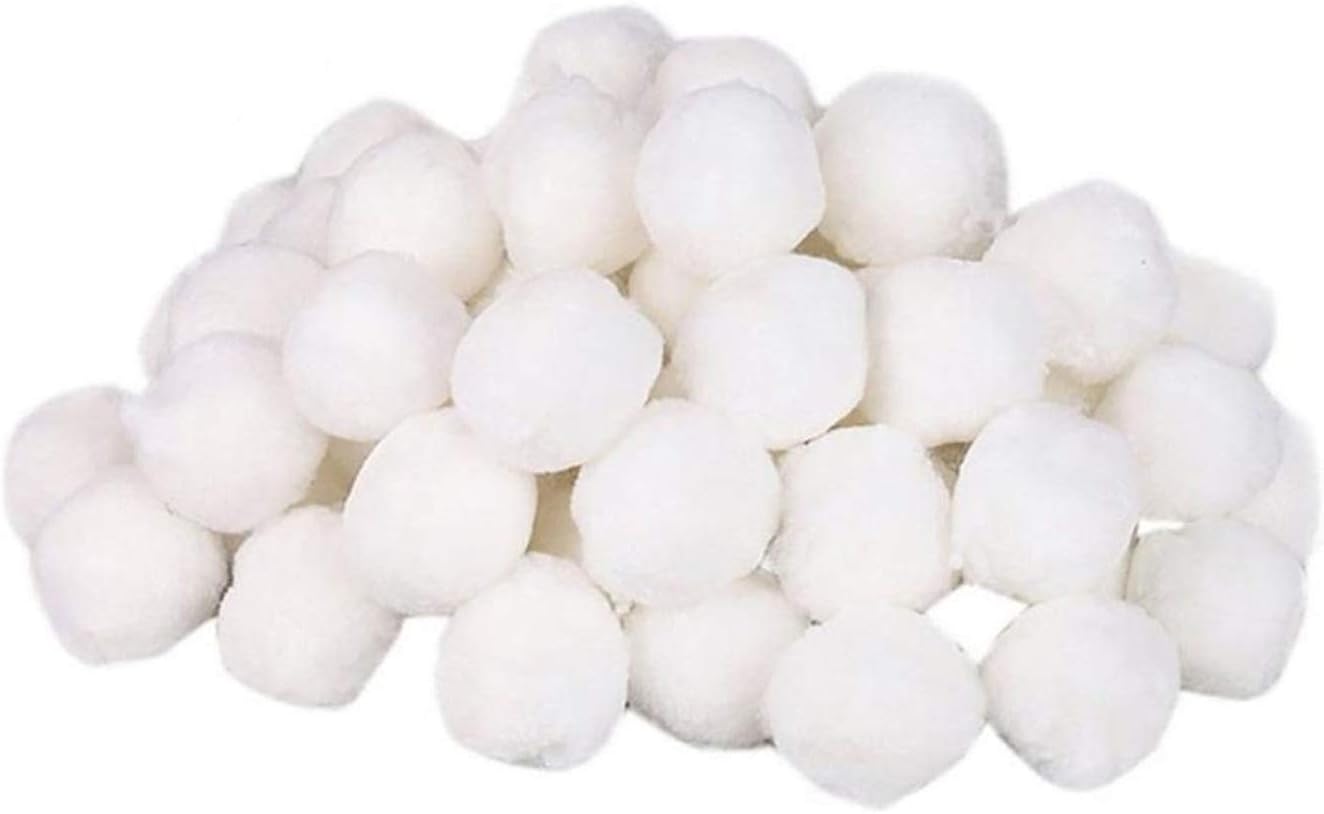 200-700g High Density Cotton White Swimming Pool Cleaning Tools Dedicated Filter Foam Fiber/Ball Filters 92%~95% Filter Porosity (Color : 700g)