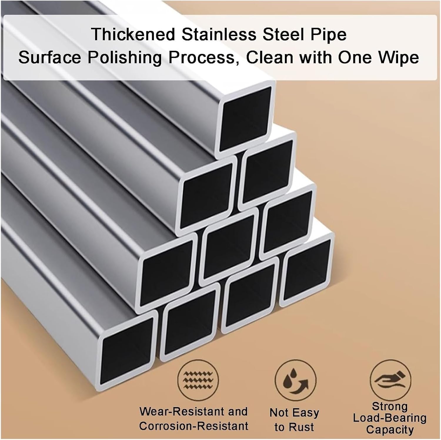 Heightened Air Conditioner Base, Stainless Steel Moisture-Proof Floor Pallets, One-Piece Furniture Appliances Base Stand for Warehouse Supermarket(60x110x15cm)