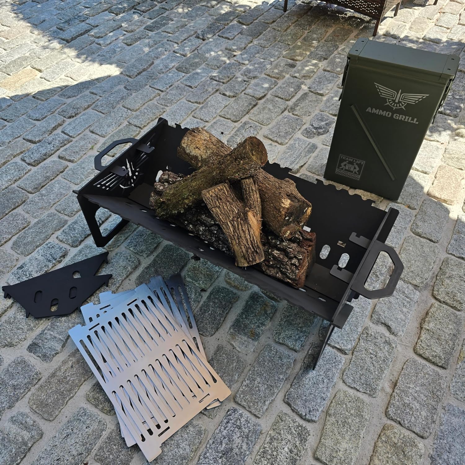 – PA156 Heavy-Duty Fire Pit & Grill | 1/4