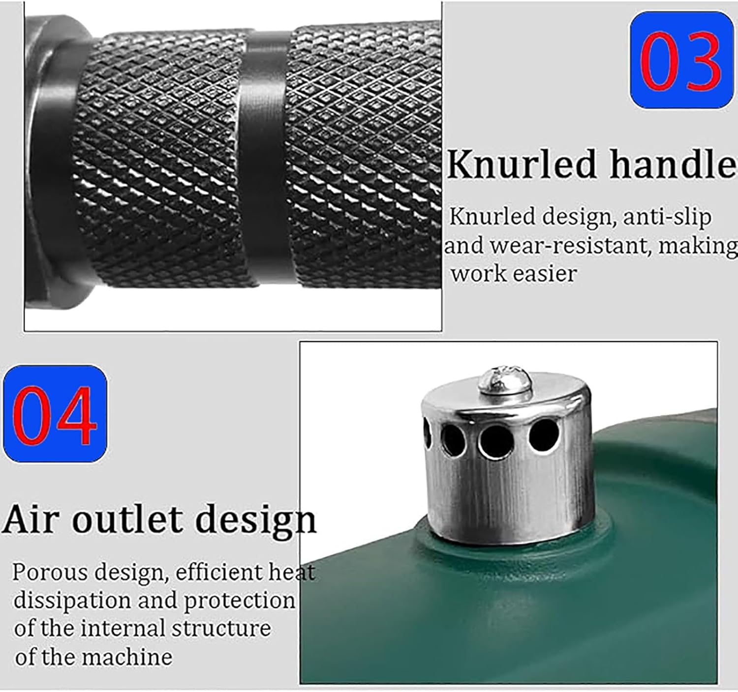 Handheld Air Mixer Pneumatic Mixer for Paint Stirring, Air Agitator Paint Mixing Tool, Efficient Paint Mix Machine