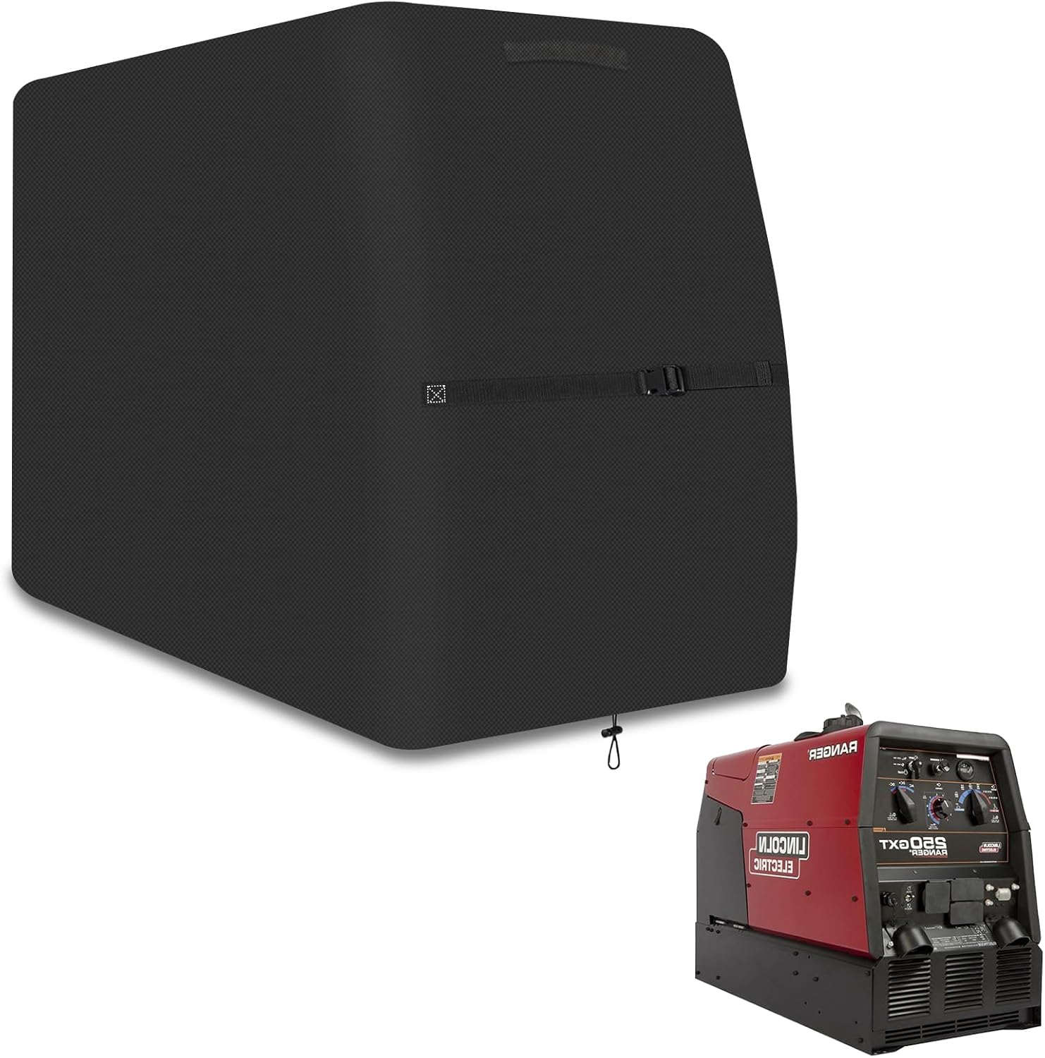 Waterproof Engine Welder Generator Cover-Heavy Duty 600D Oxford for Ranger GXT Series Welder,All Weather Protection, Black