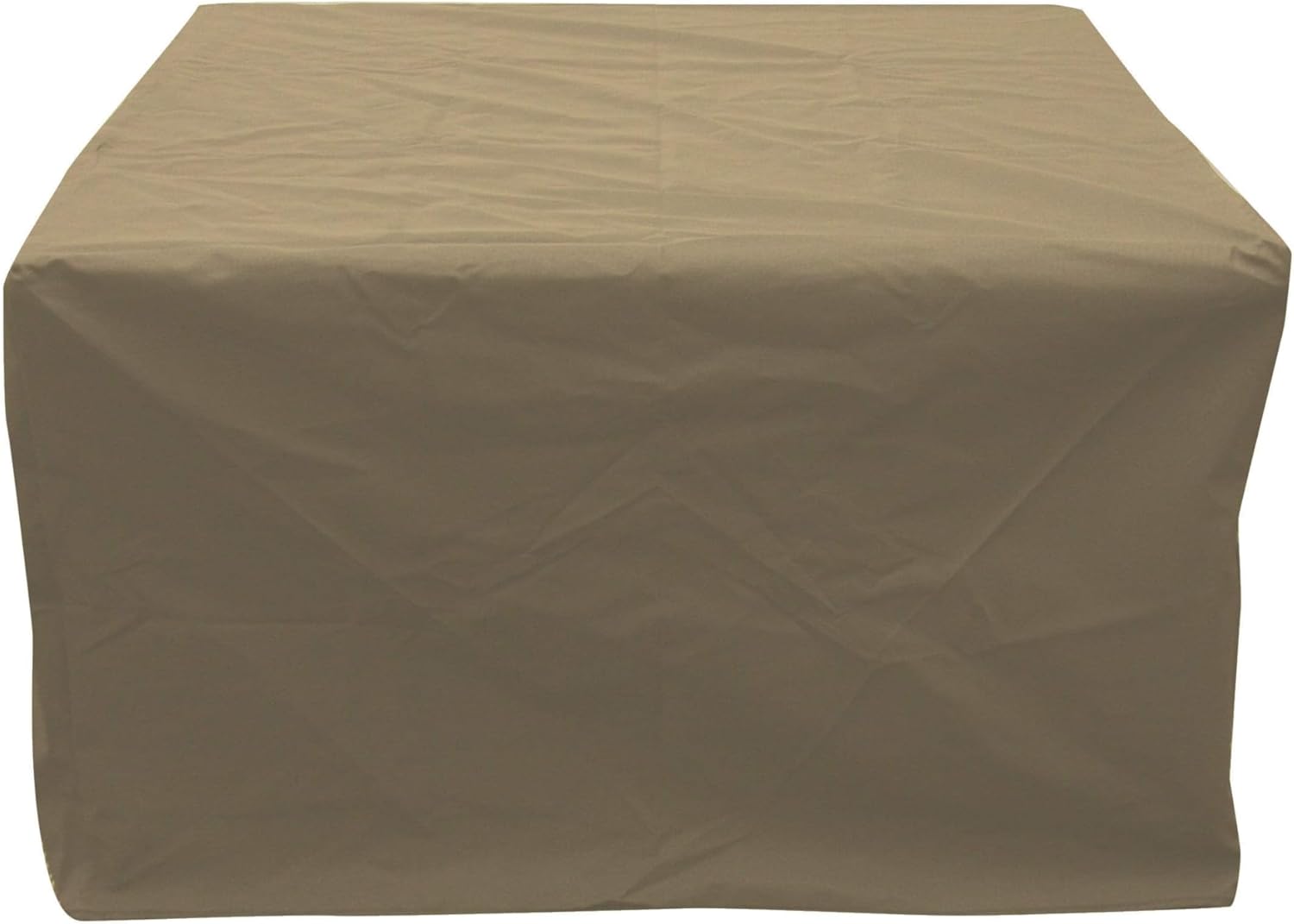 The Outdoor GreatRoom Company Tan Square Cover for SIERRA2424MK and PR2424BRN Fire Pit Table