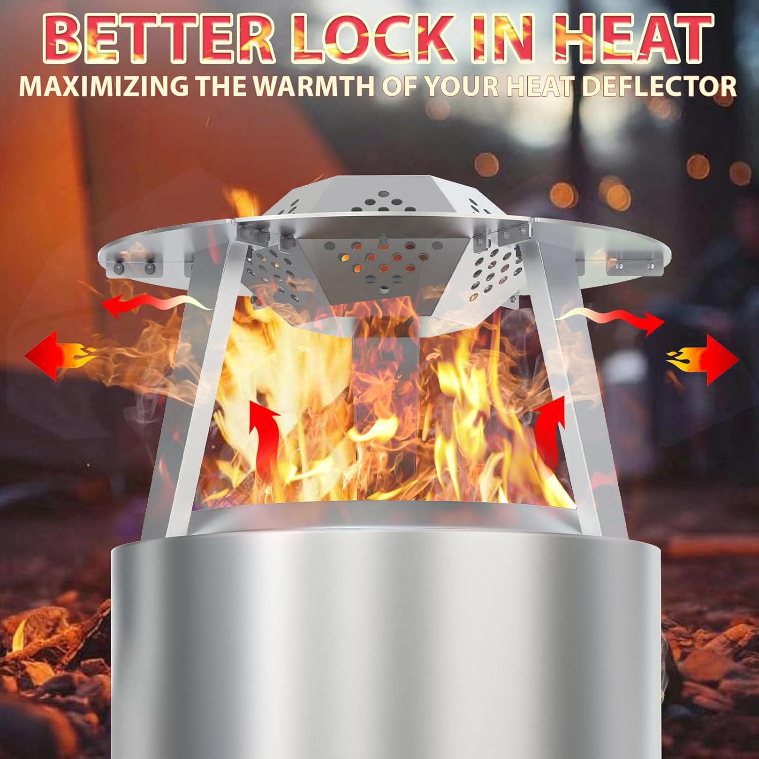 Heat Deflector for Solo Stove Bonfire 19.5