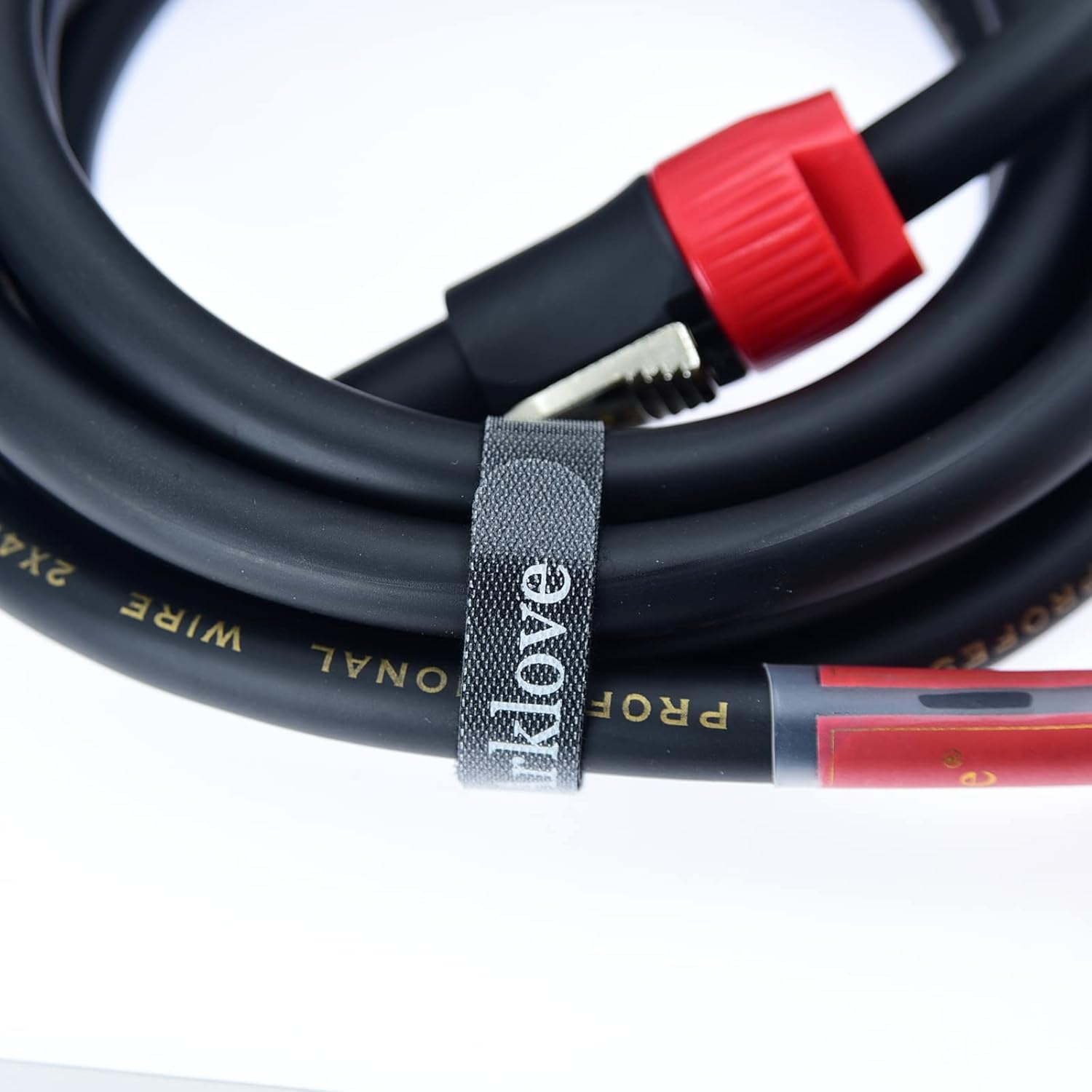 Speak on 2Pack Pro Speakon to Speakon Male Speaker Gauge Wire Lock Cable Pair 12AWG Professional Audio Cabl Cord with Port Connector for para bocina de dj Stage Power Amplifier 2 Conductor 30ft feet