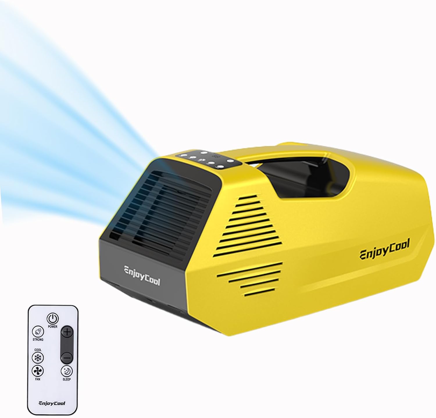 Portable Air Conditioners 2380BTU Fast Cooling Outdoor Air Conditioner easy to carry Built-in Cool Fan Sleep Modes 24Volt 220W Low Power Consumption tent air conditioner