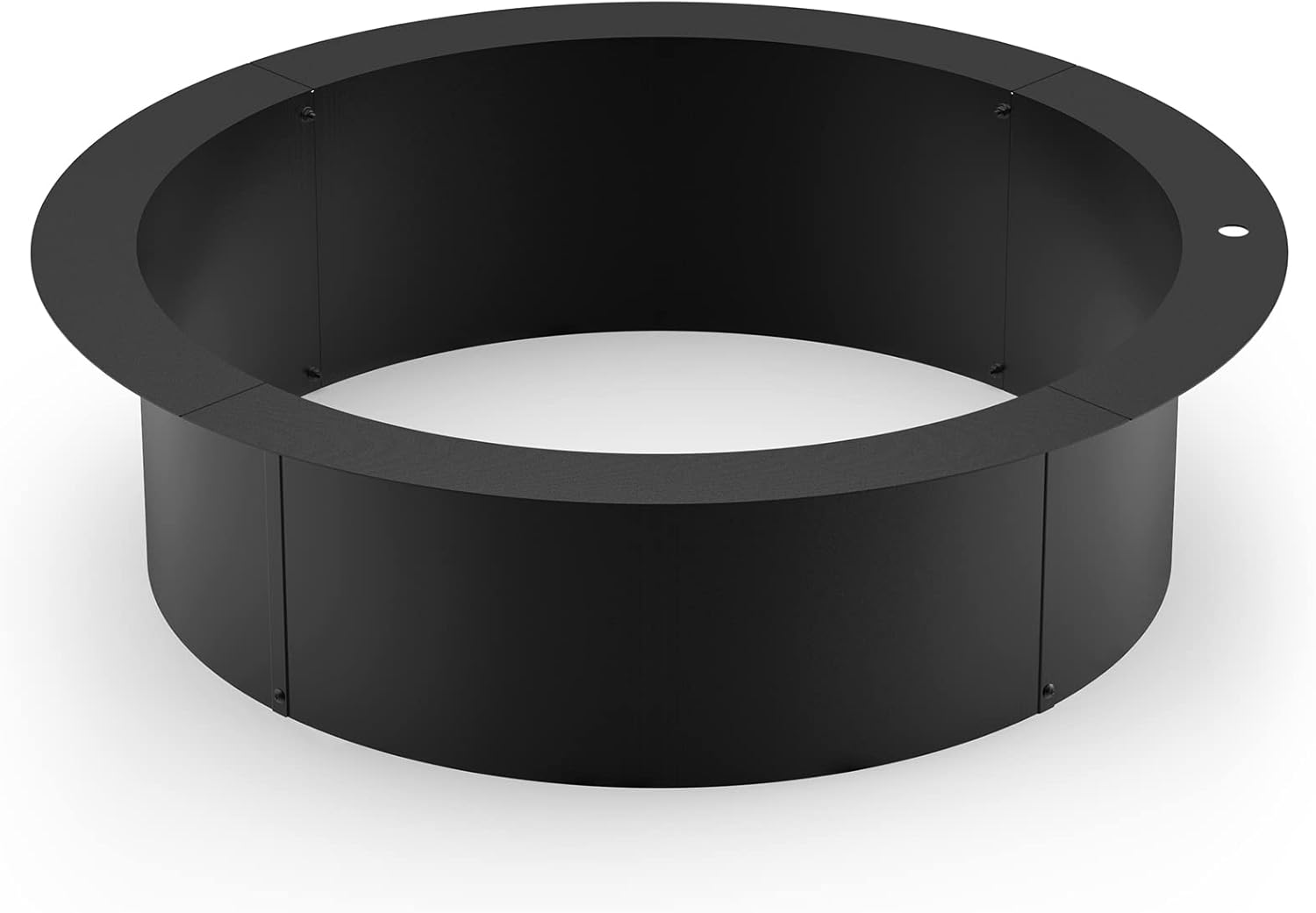 Stanbroil Outdoor Fire Pit Ring 36 Inch Outer/30 Inch Inner Diameter, 2mm Thickness Steel Round Wood Burning Firepit for Outside, DIY Fire Ring Liner Insert for Above or In-Ground Backyard Bonfire