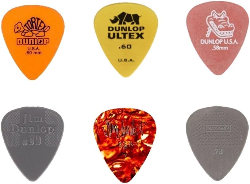 Dunlop Crybaby GCB-95 Classic Wah Pedal Bundle with 2 Patch Cables and 6 Assorted Dunlop Picks