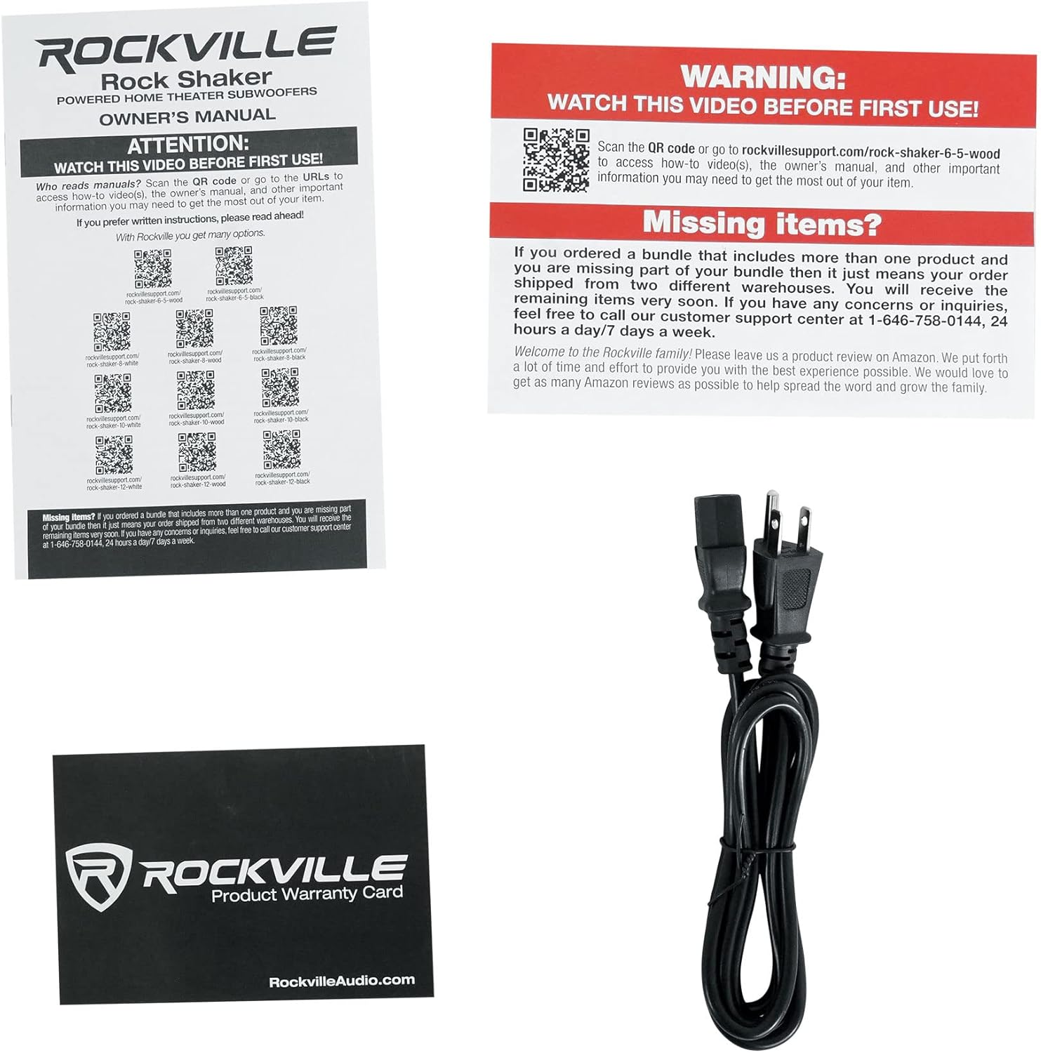 Rockville Rock Shaker 6.5 Inch 200W Peak/100W RMS Powered Home Theater Subwoofer, Deep Bass, Wood Enclosure, Adjustable Crossover, for Movies and Music