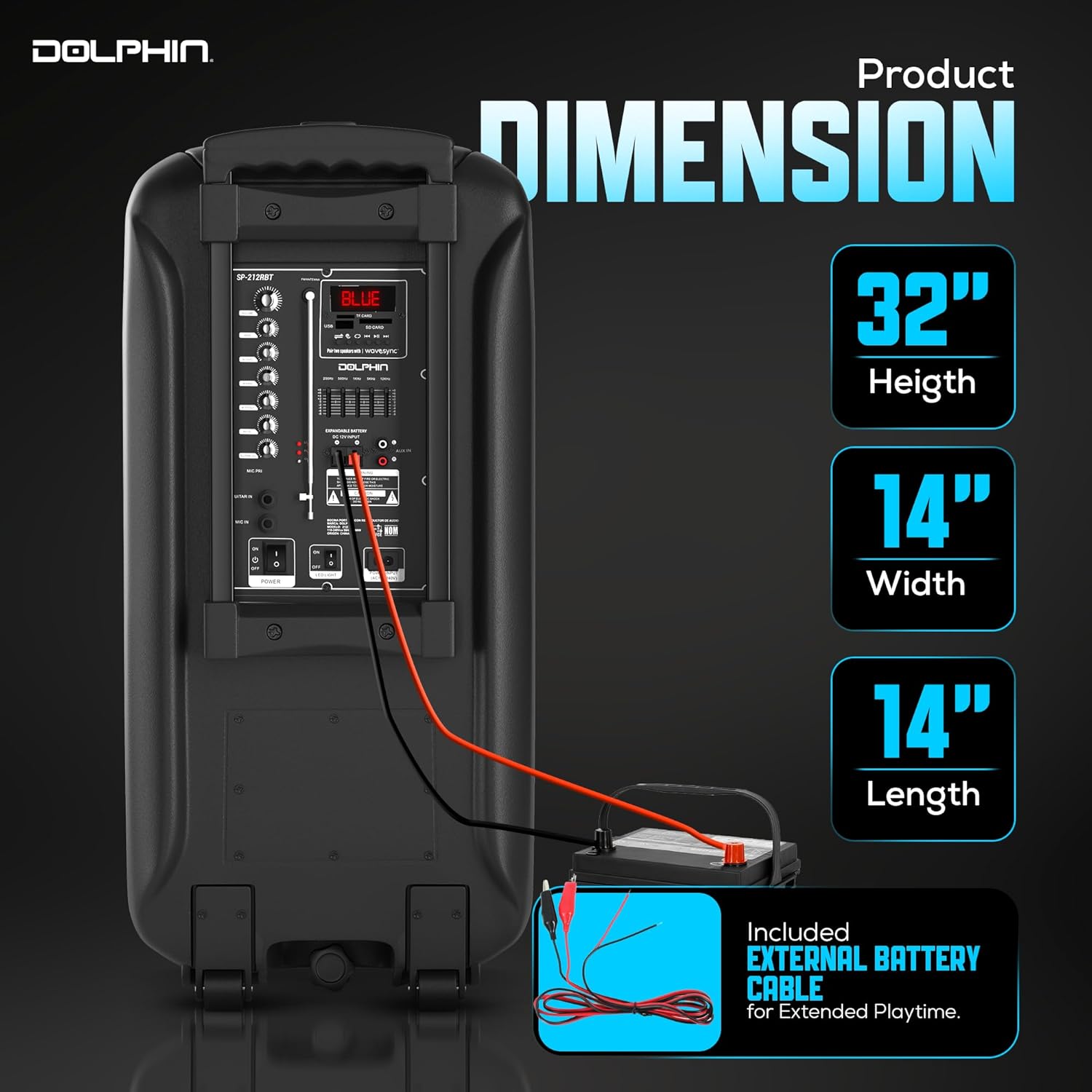 Dolphin BoxParty 2120 Dual 12