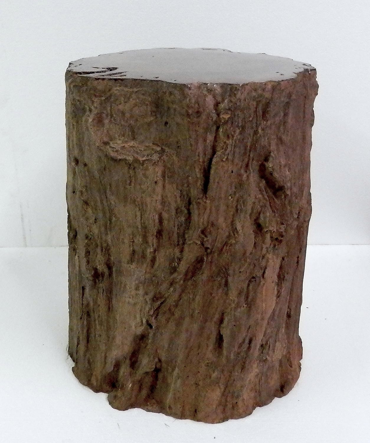 CF-303 Petrified Log, Fire Pit Seat, Petrified Wooden Log, Stone Fire Pit Chair