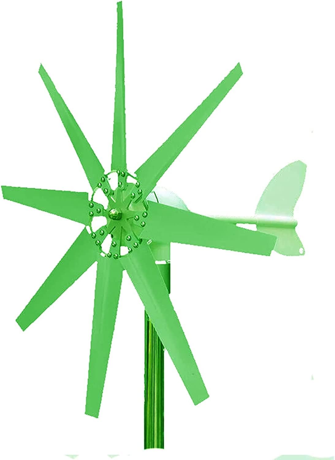 10000W Wind Turbine Generator Kit + 12V/24V 48V Low Noise Vertical Wind Generator for Home Garden