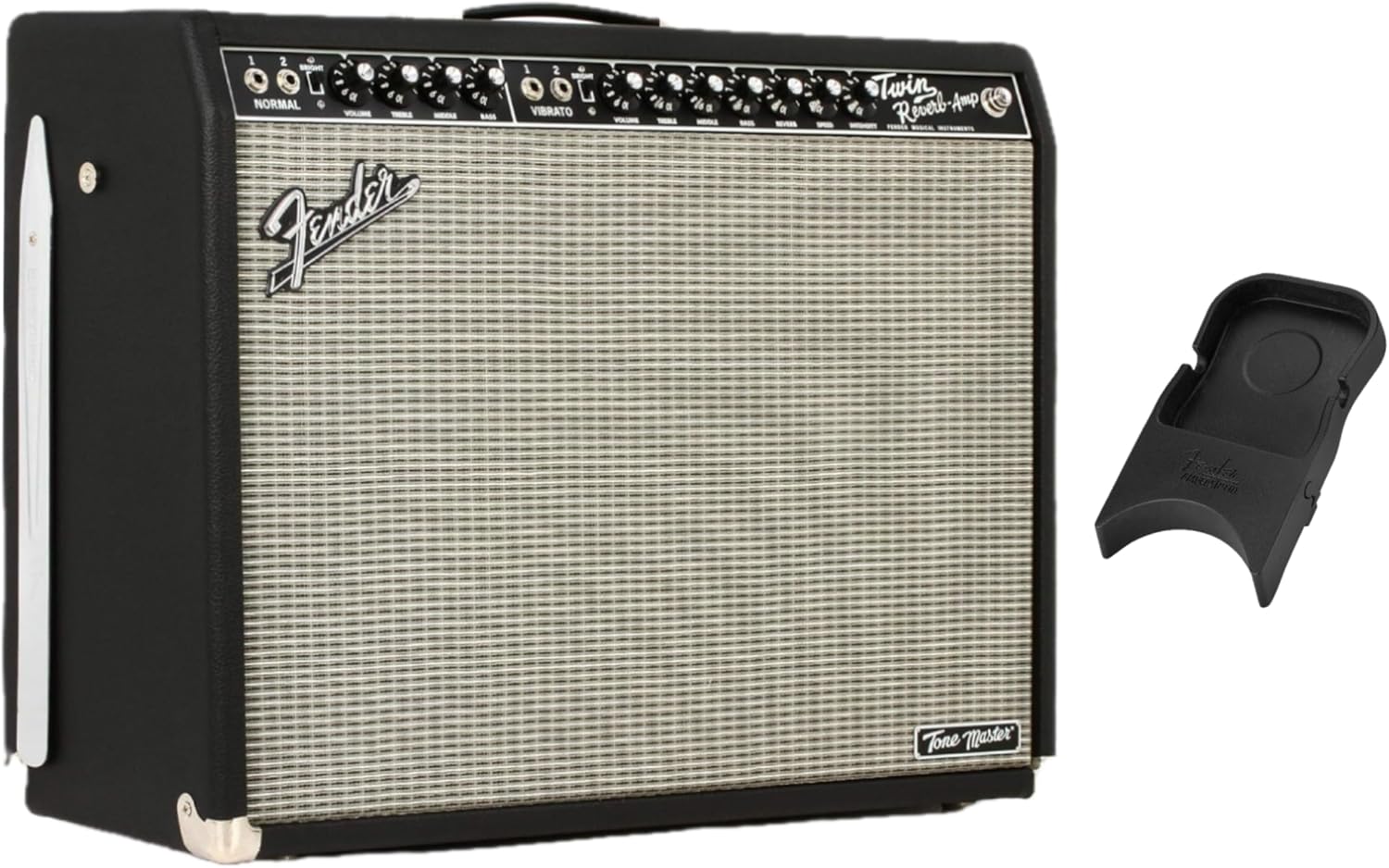Fender Tone Master Twin Reverb Guitar Amplifier, with Amperstand Guitar Cradle
