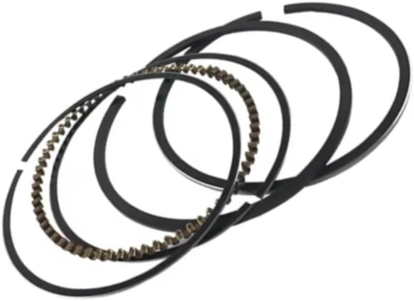 ERIHJOX 5SETS 82mm Gasoline Generator Piston Ring Set Fit for Lawn Mower Mini Tiller Sprayer 182 182F GX340 11HP(5 Sets)