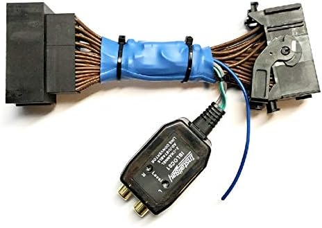 ASC Audio Add A Subwoofer Bass Amplifier Adapter Interface w/Amp Remote Turn On Wire to Factory OEM Car Stereo Radio for Select Chrysler Dodge Ram -No Factory Premium Amp- Vehicles Listed Below